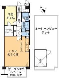 グランシティ湘南海岸の物件間取画像